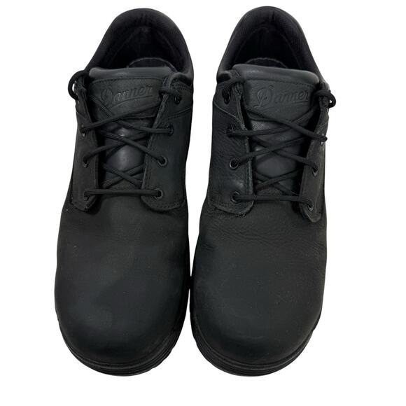 DANNER Caliper 3" Hot Aluminum Hard Toe Work Black Leather Low Top 19451 Size 13 - Picture 2 of 12